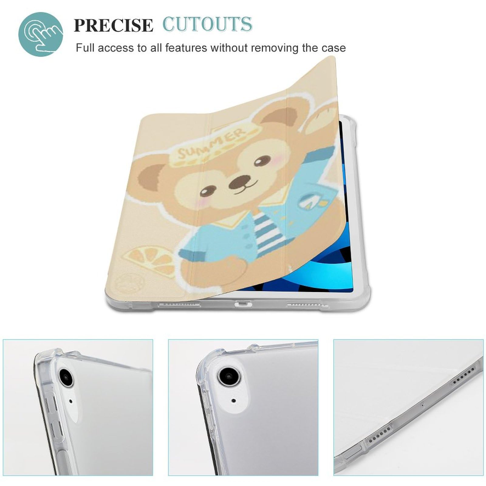 Amazon.co.jp: ダッフィー ipad ケース iPad 9/8/7 ケース