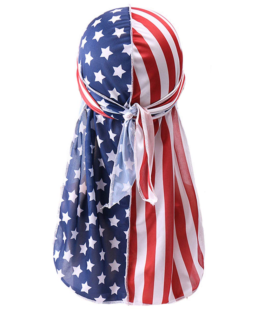Designer Durags 360 Waves Fashion Doo Rag Cap Durag Long Tail for Women Men DRG14