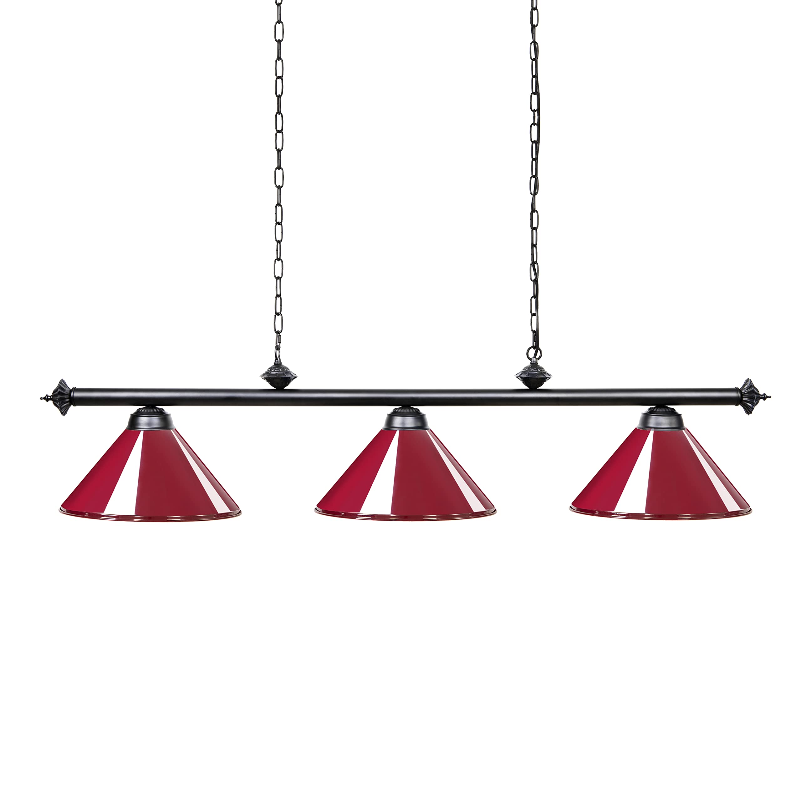 Wellmet Light for Pool Table 7ft/8ft/9ft, Vintage Kitchen Light for Man Cave, Kitchen, Dining Room, Bar — view 8