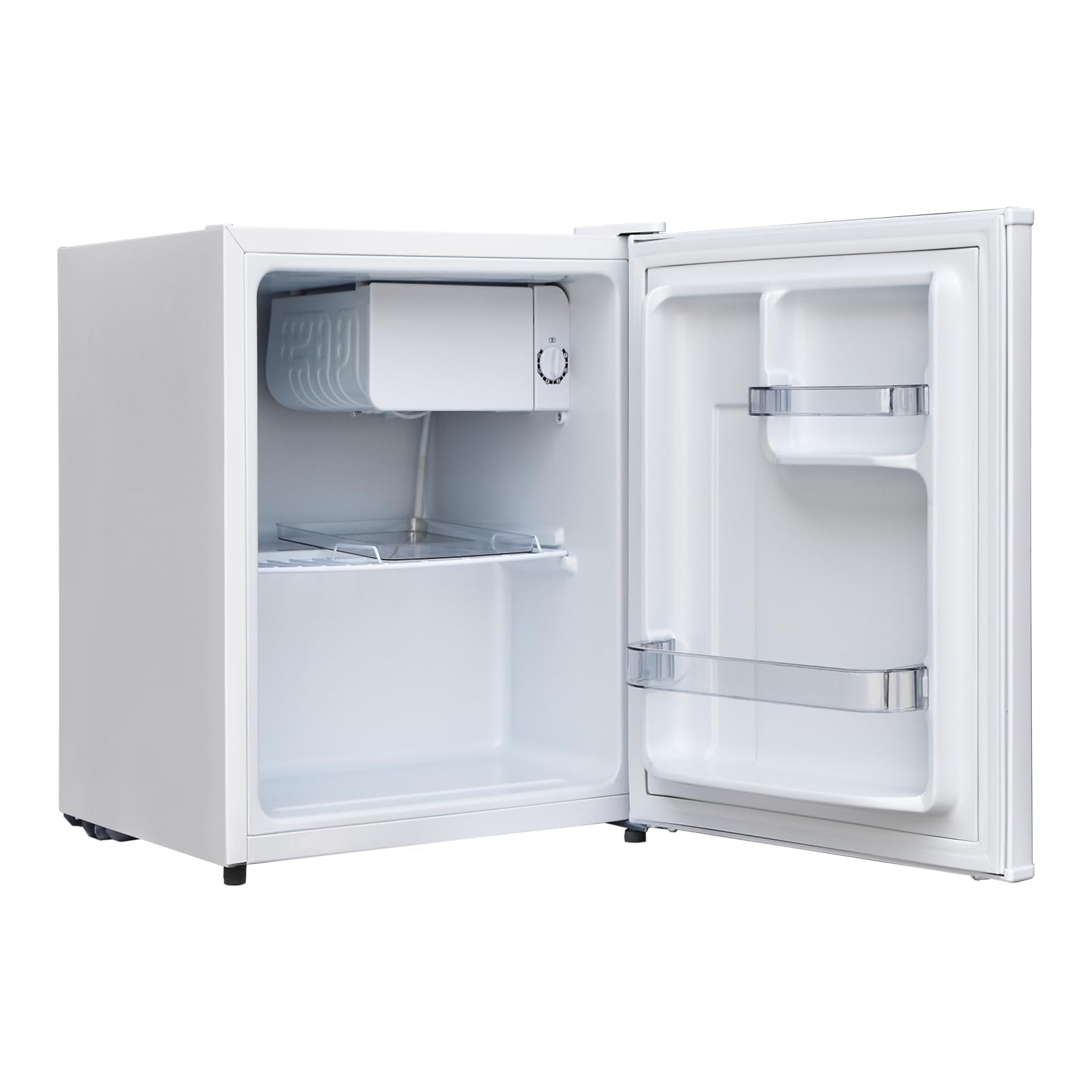 Smad コンパクト冷蔵庫 46リットル 1ドア 製氷室付き 耐熱天板 Amazon | Smad ミニ冷蔵庫 46リットル 一人暮らしに最適な1ドア