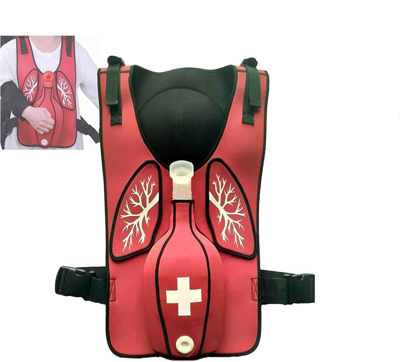 Heimlich - Gilet da allenamento anti-soffocamento, strumento di pratica di manovra per RCP e primo soccorso, essenziale per infermieri, EMT, studenti e addestramento di risposta alle emergenze