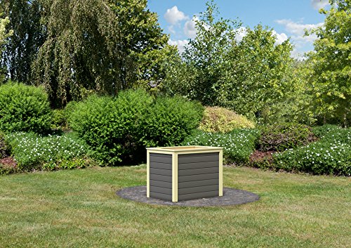 Preisvergleich Produktbild Unbekannt Karibu Hochbeet, terragrau, Nicht zu Nicht zu treffend
