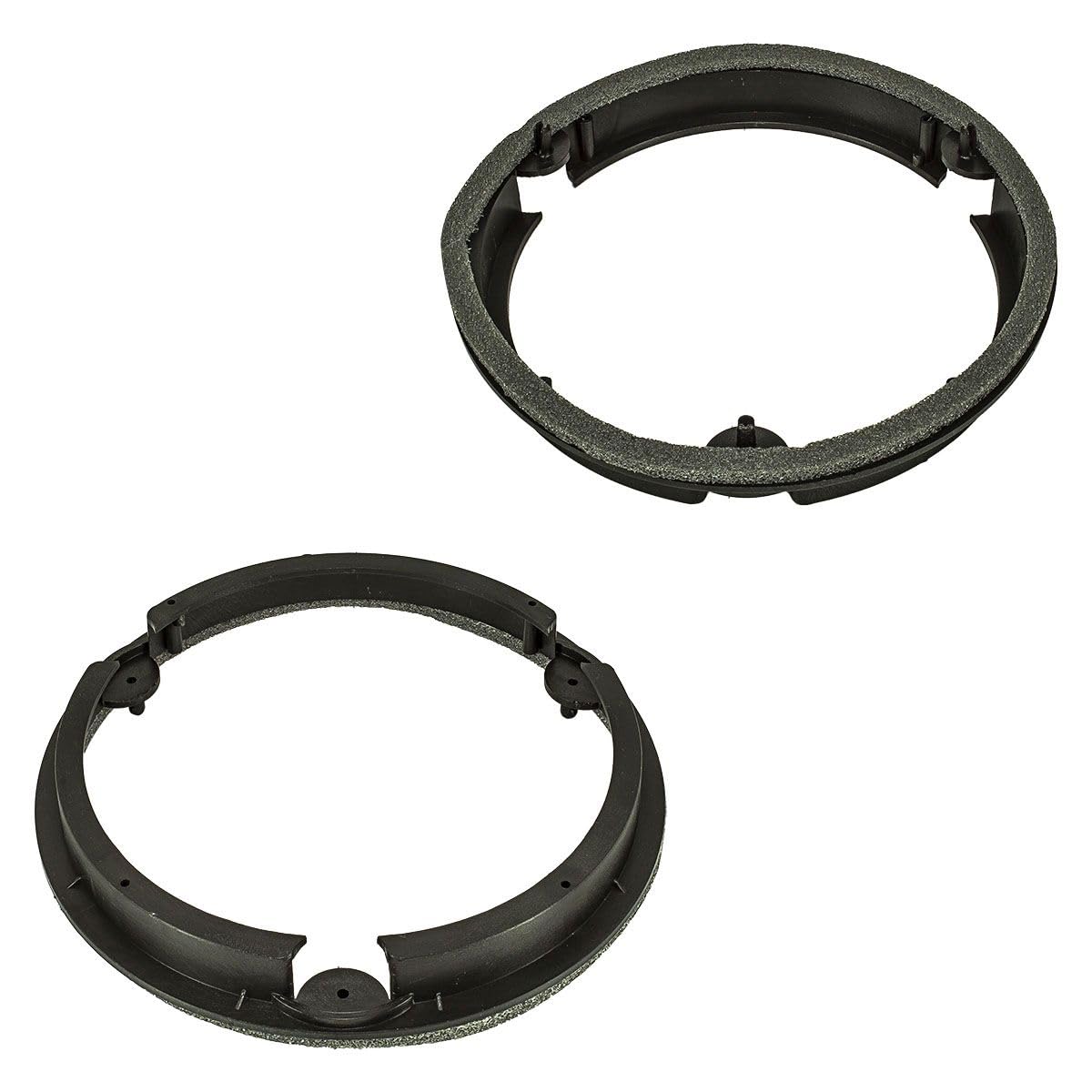 tomzz Audio 2854-004 Anneaux de Haut-parleurs Adaptateurs Supports compatibles avec Suzuki Swift Vitara Baleno à partir de 2016 Ignis à partir de 2018 pour Haut-parleurs de 165mm