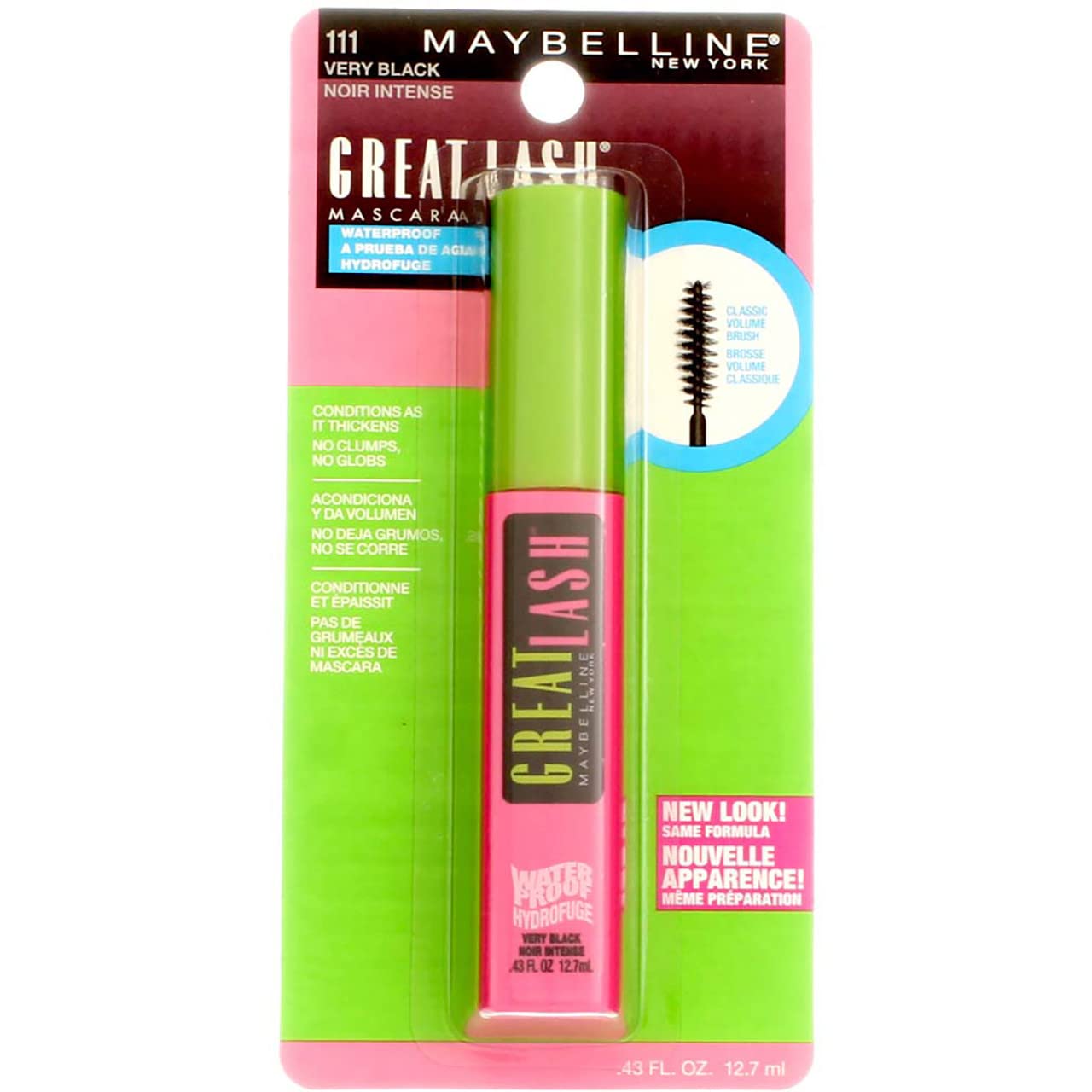 Maybelline Mayb Water Proof Grt Lash Masc