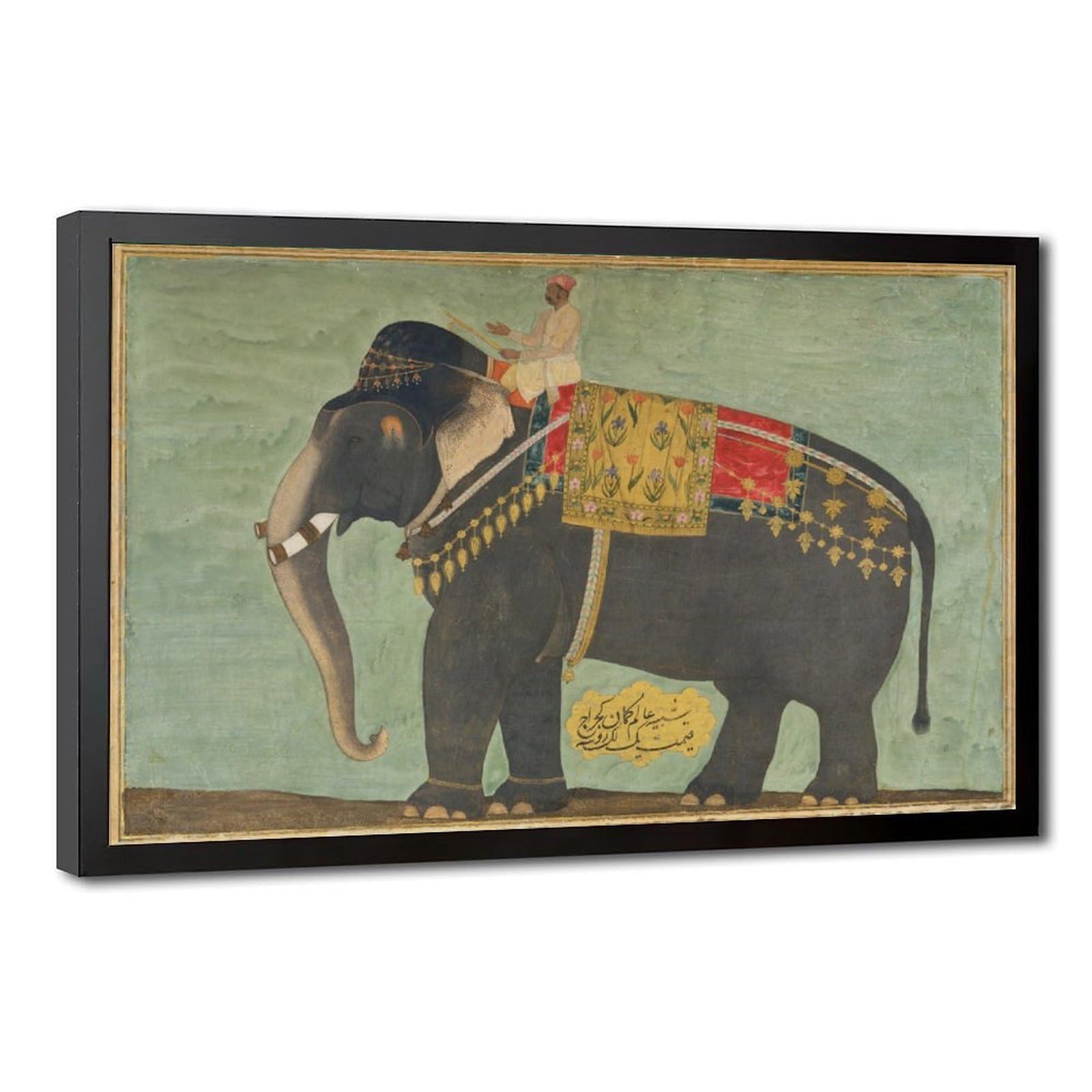 Impression sur toile éléphant pour habiller un mur vide de salon - 8