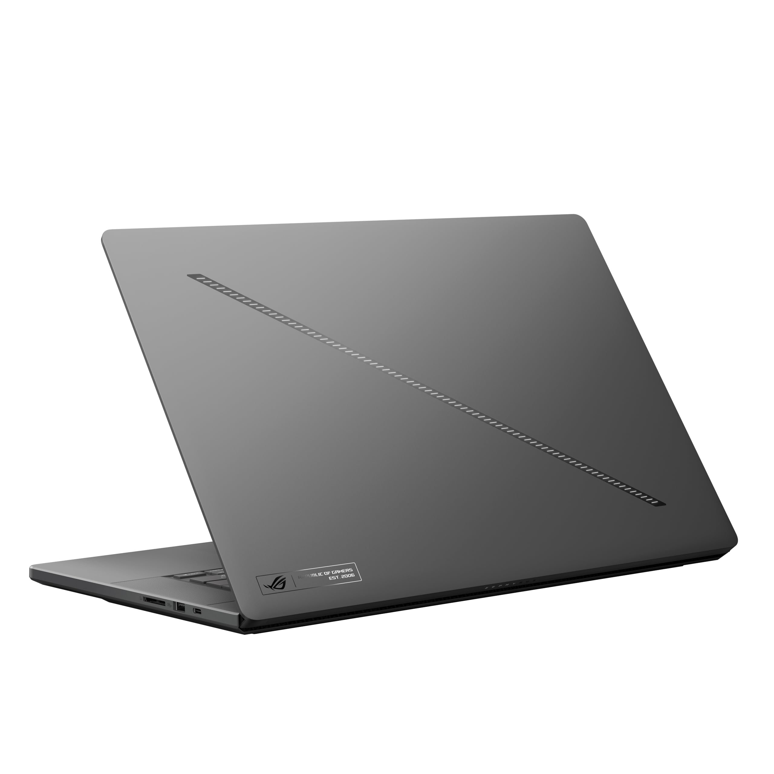 ASUS ROG Zephyrus G16 OLED GU605CP-QR003 Ordinateur Portable Gaming 16" WQXGA 240 Hz (Core Ultra 9 285H, 32 Go RAM, 1 to SSD, Nvidia RTX 5070 8 Go, sans système d'exploitation) Gris Eclipse Tec