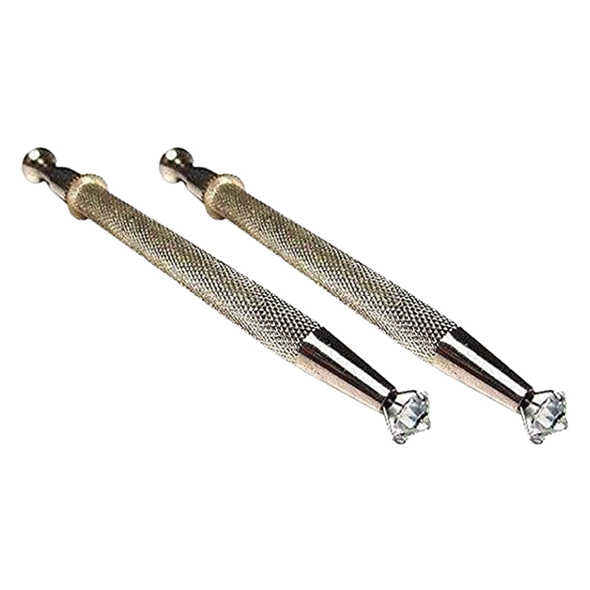 Outil de ramassage à 4 broches SE lot de 2 pinces de précision 11,4 cm