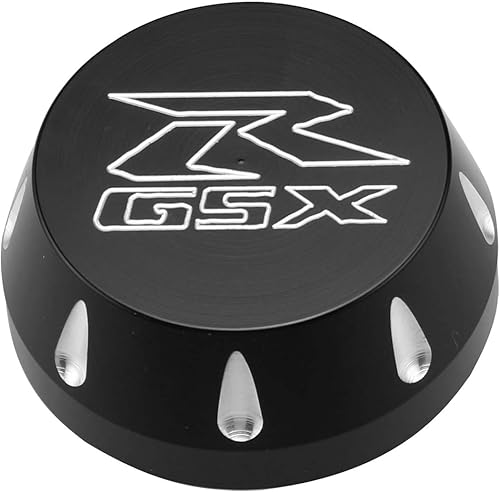 AYKYCS Tapa central, hecha de aleación de aluminio, accesorios de motocicleta para Suzuki GSX-R 1000 2009-2021 (negro)