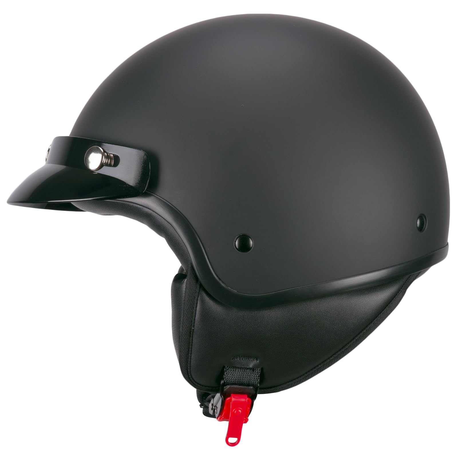SKA-P Casco open face, 1FHA SMART MONO Nero opaco, S (55-56cm)