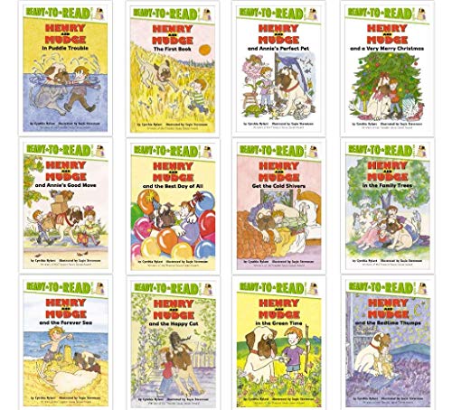 Henry and Mudge Box Set of 12: The First Book; in Puddle Trouble; the Green Time; Forever Sea; Get the Cold Shivers; Happy Cat; Bedtime Thumps; Best Day of All; Family Trees; Annie's Good Move; Annie's Perfect Pet; Very Merry Christmas (Ready