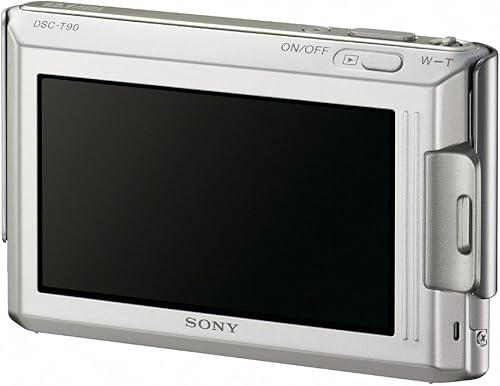 Miniatura 5 de Sony Cyber-shot DSC-T90 Cámara digital de 121 MP con zoom óptico 4x y estabilización de imagen de disparo súper estable plata