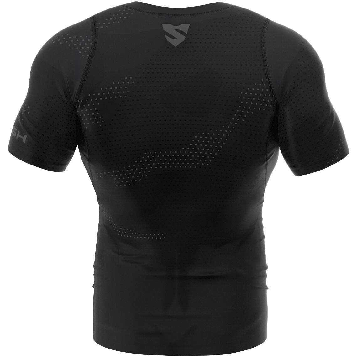 SMMASH Cross20 Camisetas Compresión Deporte de Manga Corta para Hombre, Gimnasio, Formación, Crossfit, Material Transpirable y Antibacteriano