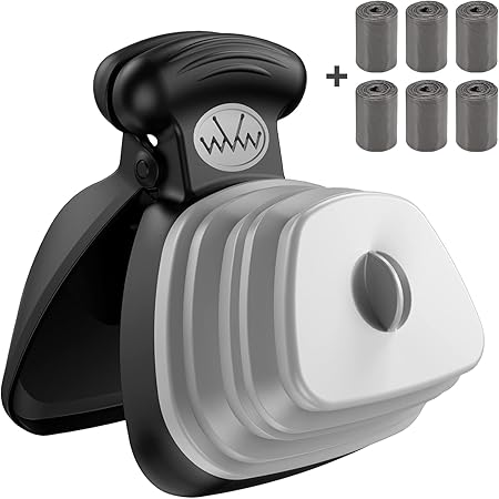 CHIZISX Hundekotschaufel - Ergonomischer Kotaufnehmer Für Spaziergänge