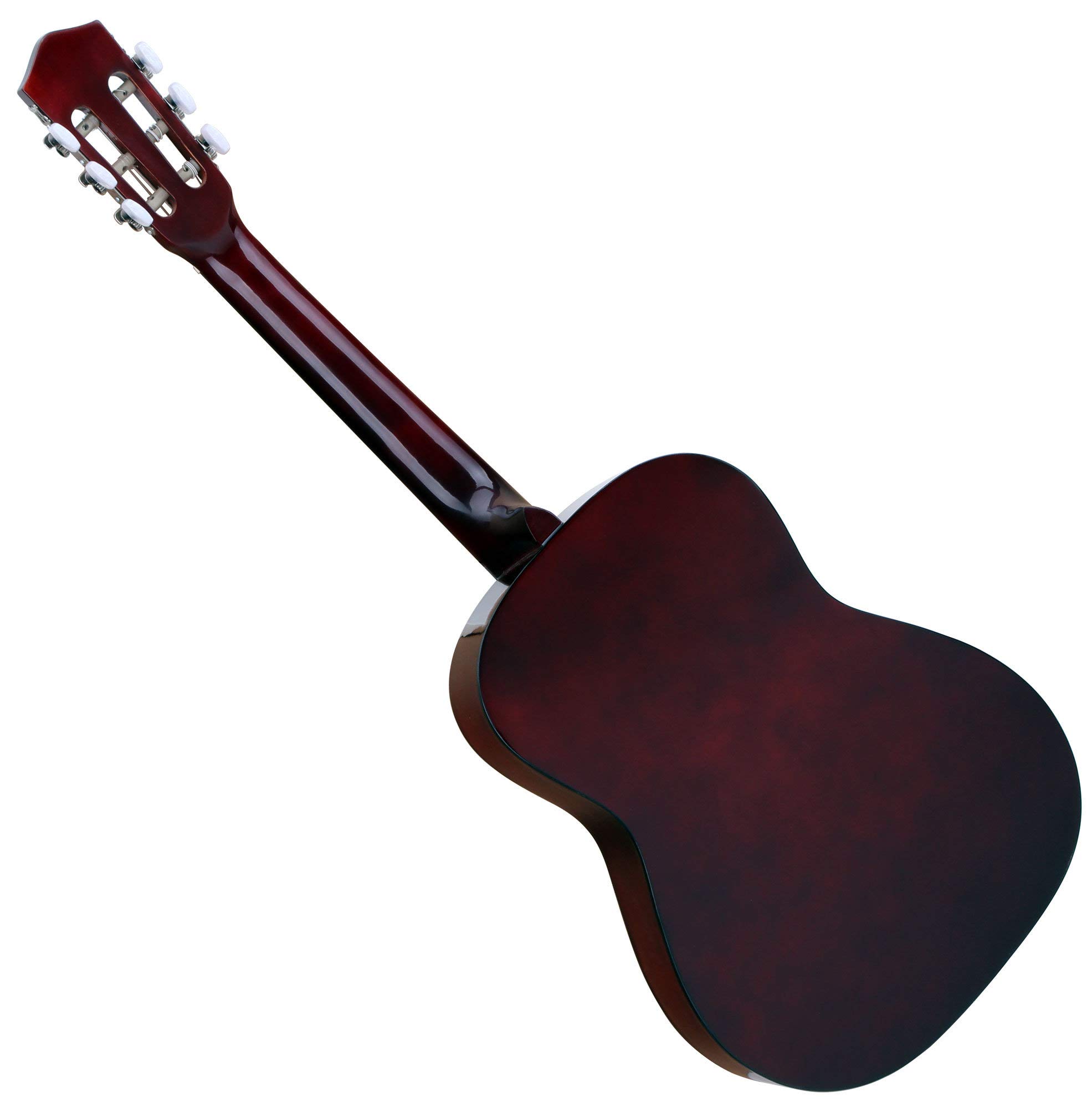 Classic Cantabile AS-861 Konzertgitarre 3/4 Starter-Set (akustische Klassikgitarre, geeignet für Kinder ab 8-11 Jahren, Tasche, Saiten, Noten, Plektren, Stimmpfeife) natur