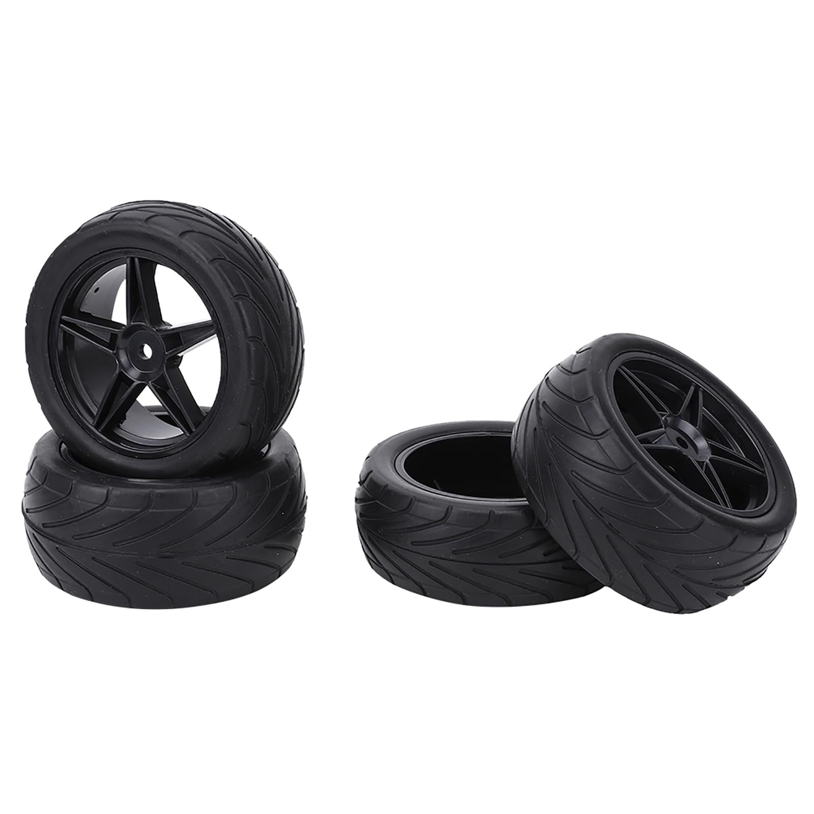 RC Auto Reifen, festes Halt, universelle Anwendung, 85mm Breite, einfache Montage, 4-Stück Set, für RC-Fahrzeug, Hobbyisten, Profis, Jugendliche, Race Events, Outdoor und Indoor Nutzung