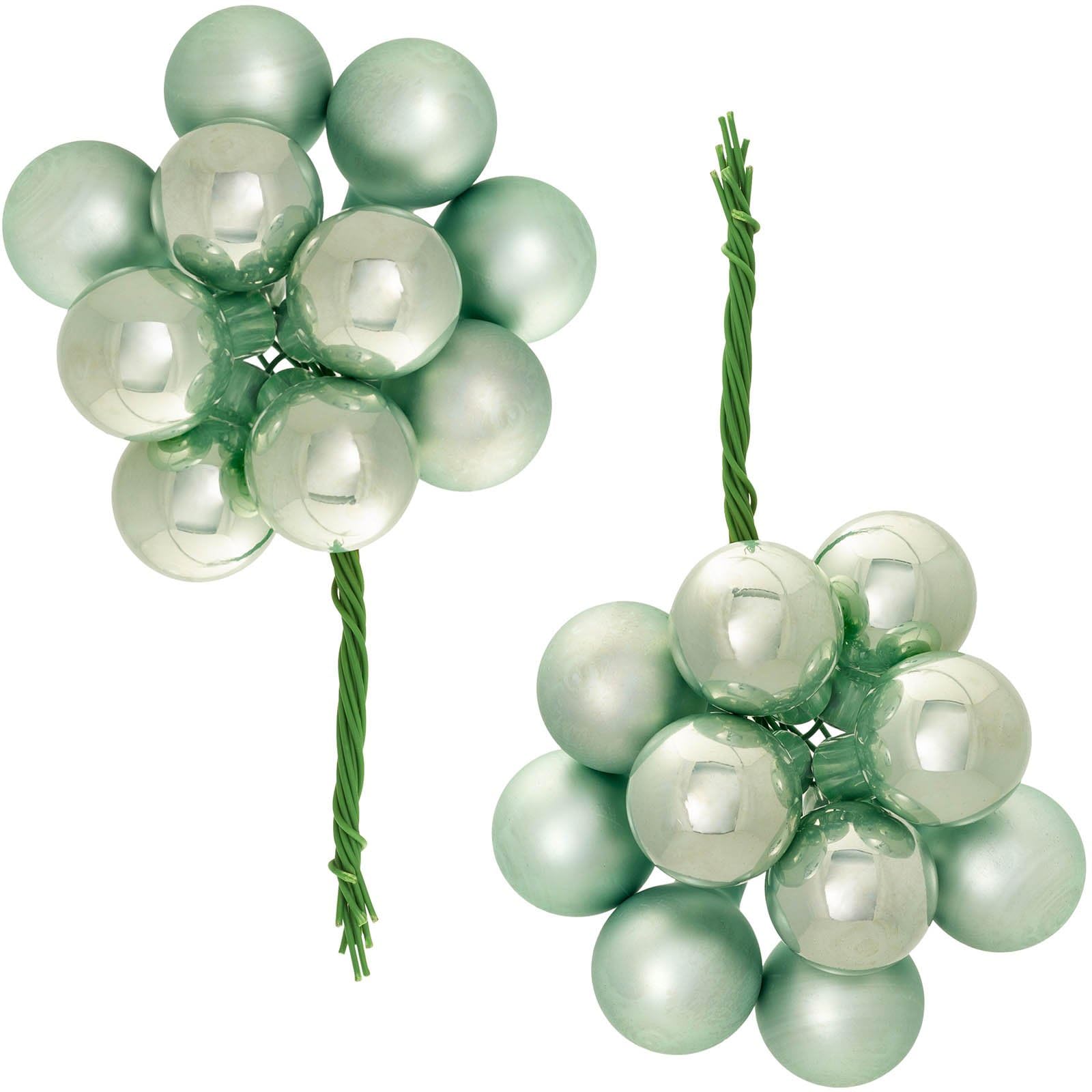 WeRChristmas Bauble, Mint Green, 2.7 cm