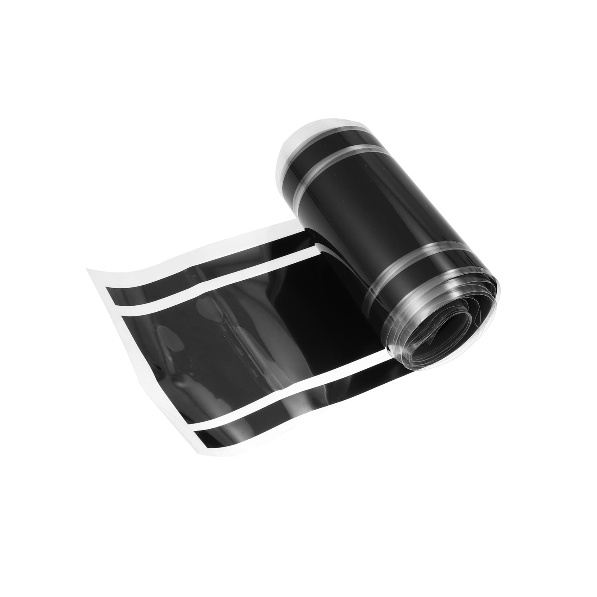 TUCKBOLD 3.94"x70.87" Car Hood Stripe Pattern Sticker Auto Exterior Decal Decoration for Car Hood Roof Trunk Skirt Bumper Black Automotive Parts