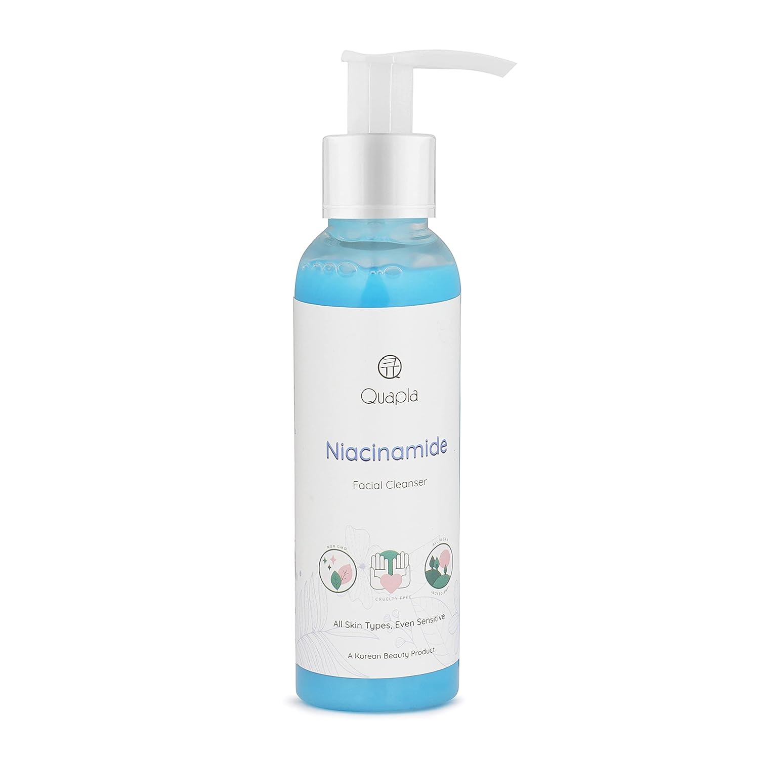 Quapla Niacinamide Face Wash for Acne and Pimples Oil Free Face Wash, Cleanser for Oily Skin