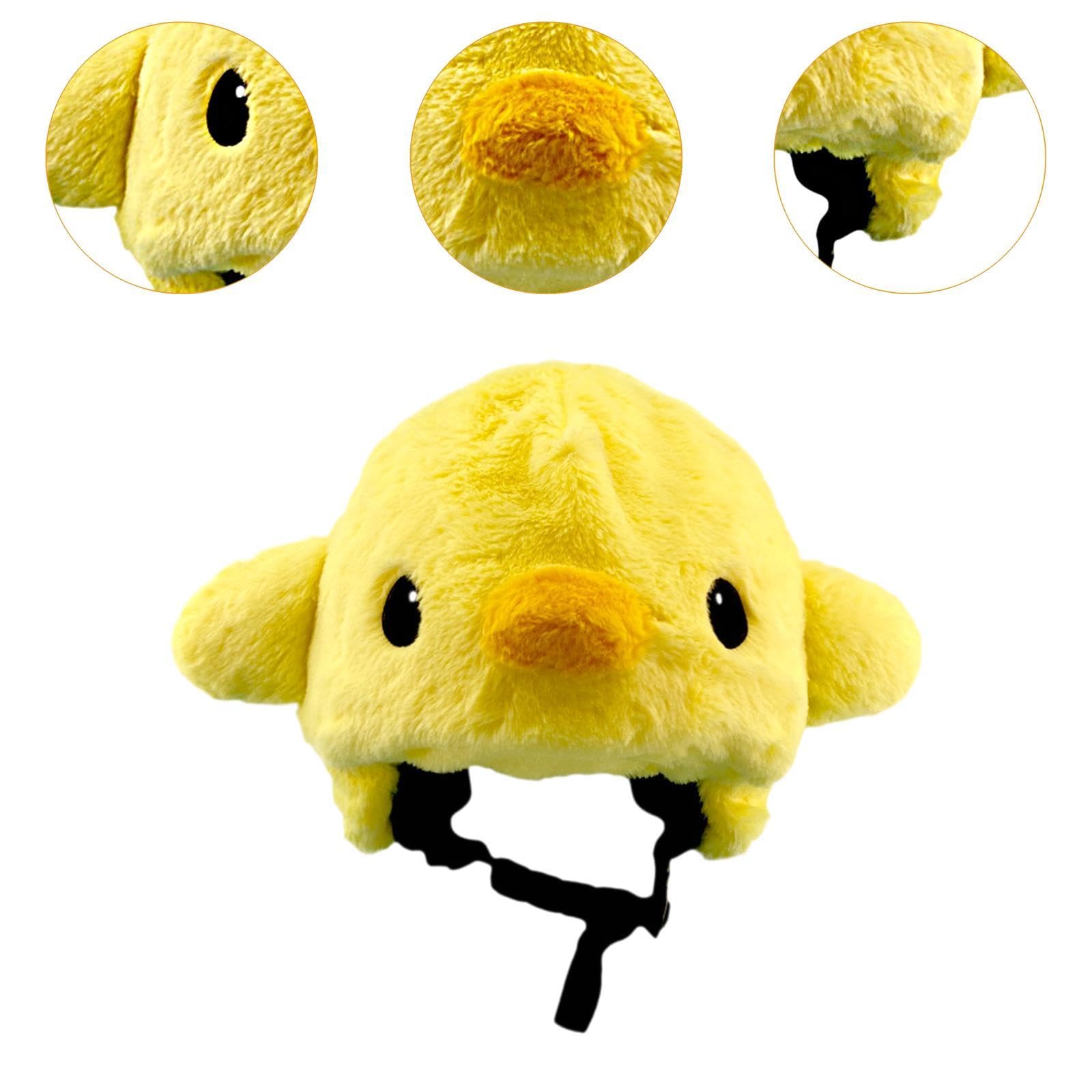 Qianly Couverture de Casque de Ski de Vélo, Couverture de Casque de Vélo, Couvre-Casque Décoratif Plus Chaud, Chapeau de Dessin Animé, Décoration de Casque D