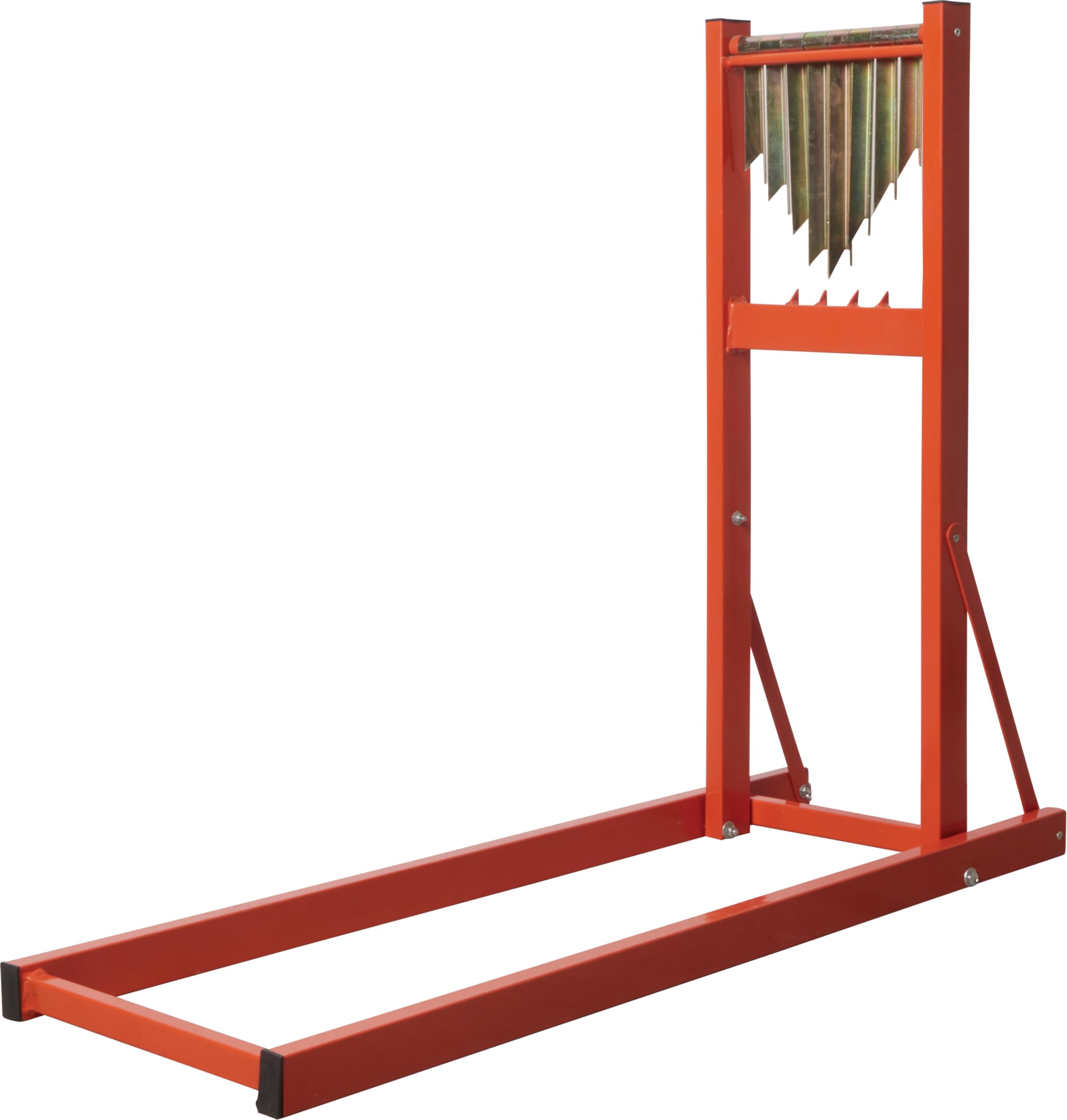 P. Lindberg Sägegestell zum Schneiden von Brennholz, Holzhalter aus Metall | Sägebock für Kettensägenarbeiten, Holzschnittstütze, Brennholzständer,Holzspaltständer,Holzhalter für Stämme bis zu 4 m Länge