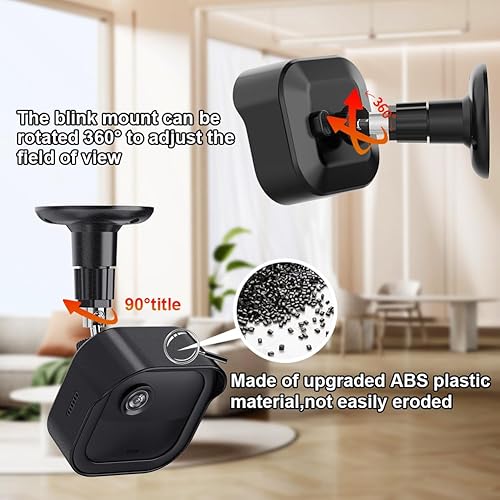 Miniatura 3 de Nuevo soporte para cámara Blink para exteriores, compatible con cámara Blink Outdoor (4 y 3 generación), montaje ajustable de 360 grados, carcasa