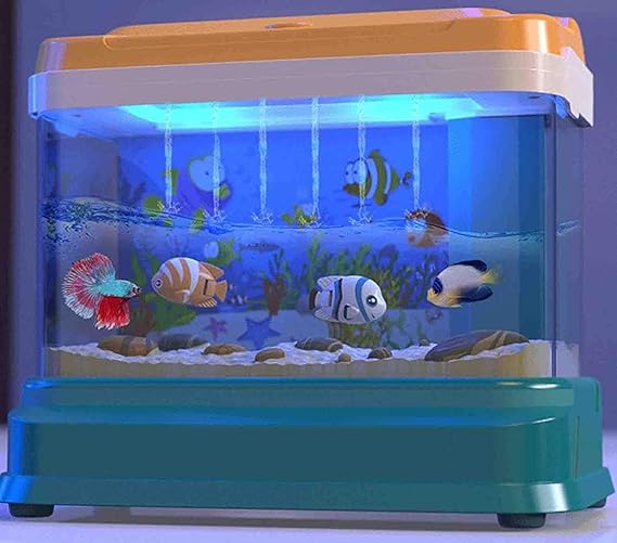 Million Wide Children Fish Tank Toy with LIght and