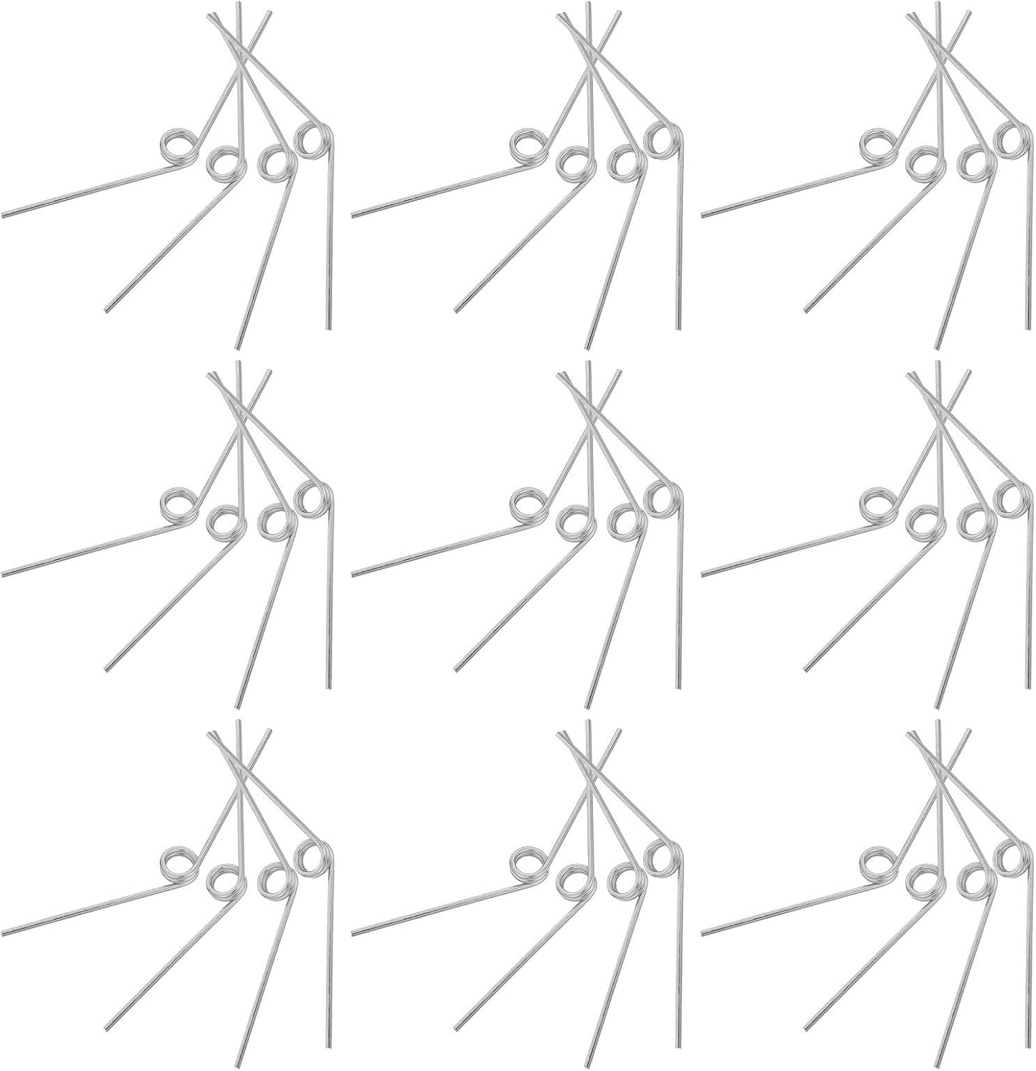 Replacement Springs Silver for 50pcs V Shape Pruning Shears Steel