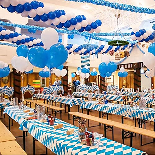 Ballonnen, 62 stuks, blauw, met confettiballonnen, 30 cm, decoratieve heliumballonnen voor kinderverjaardagen… - Image 8