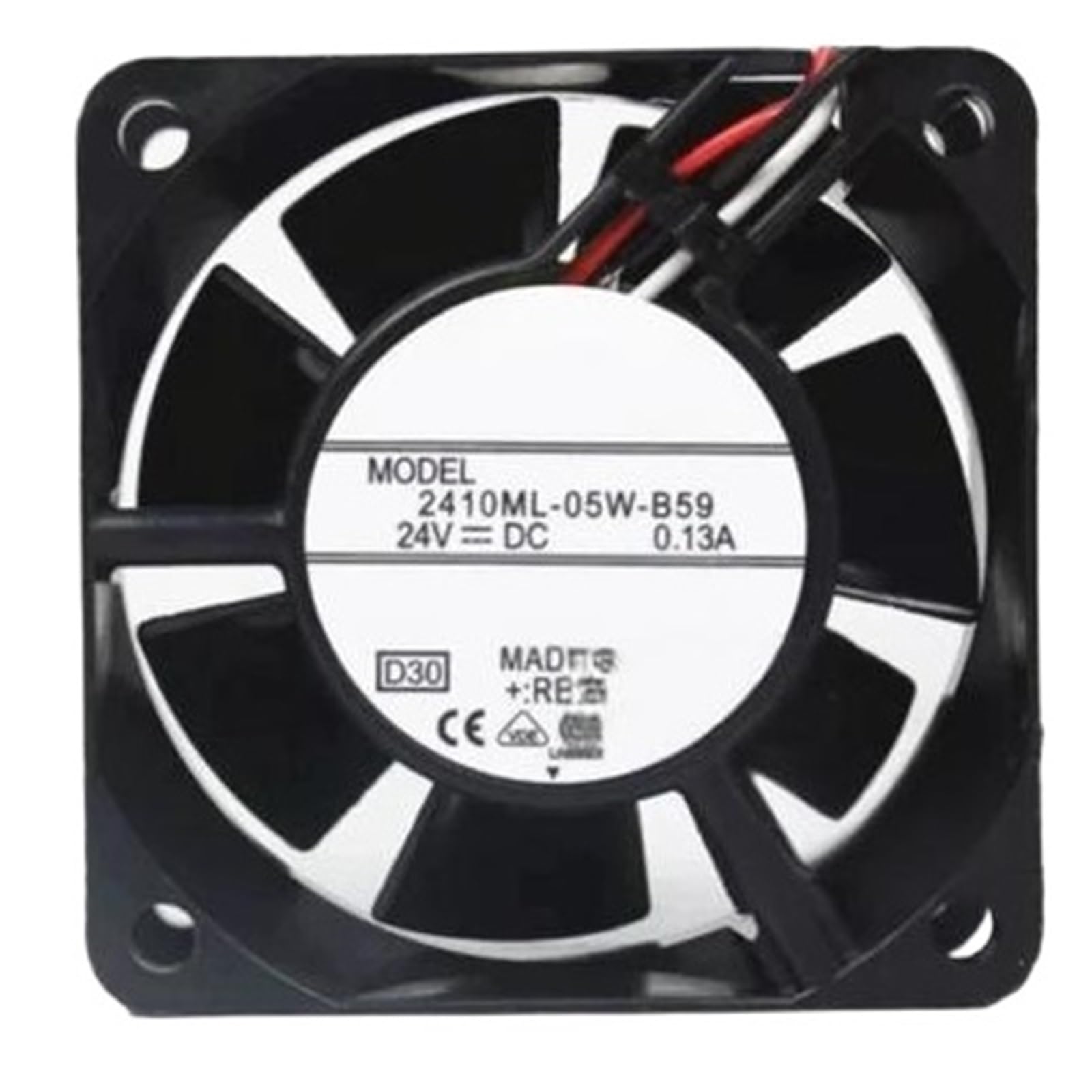 YMUGUEGH 2410ML-05W-B59 DC 24V 0.13A 6025 60x60x25mm 6cm 60mm cooling fan