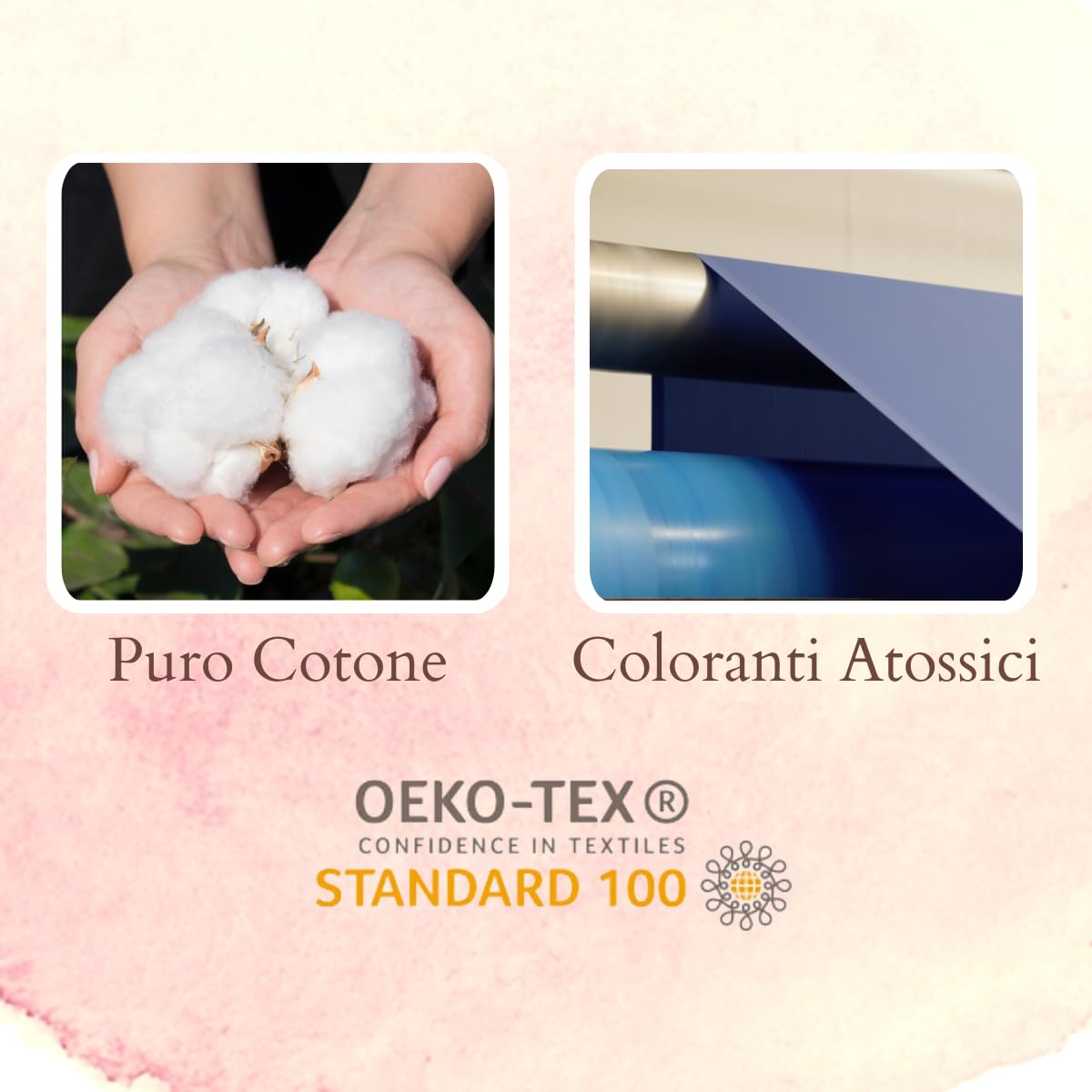 Federe Cuscino 100% Cotone - Confezione Da 2, 52x82 Cm, Made In Italy, 17 Colori - Foto 9