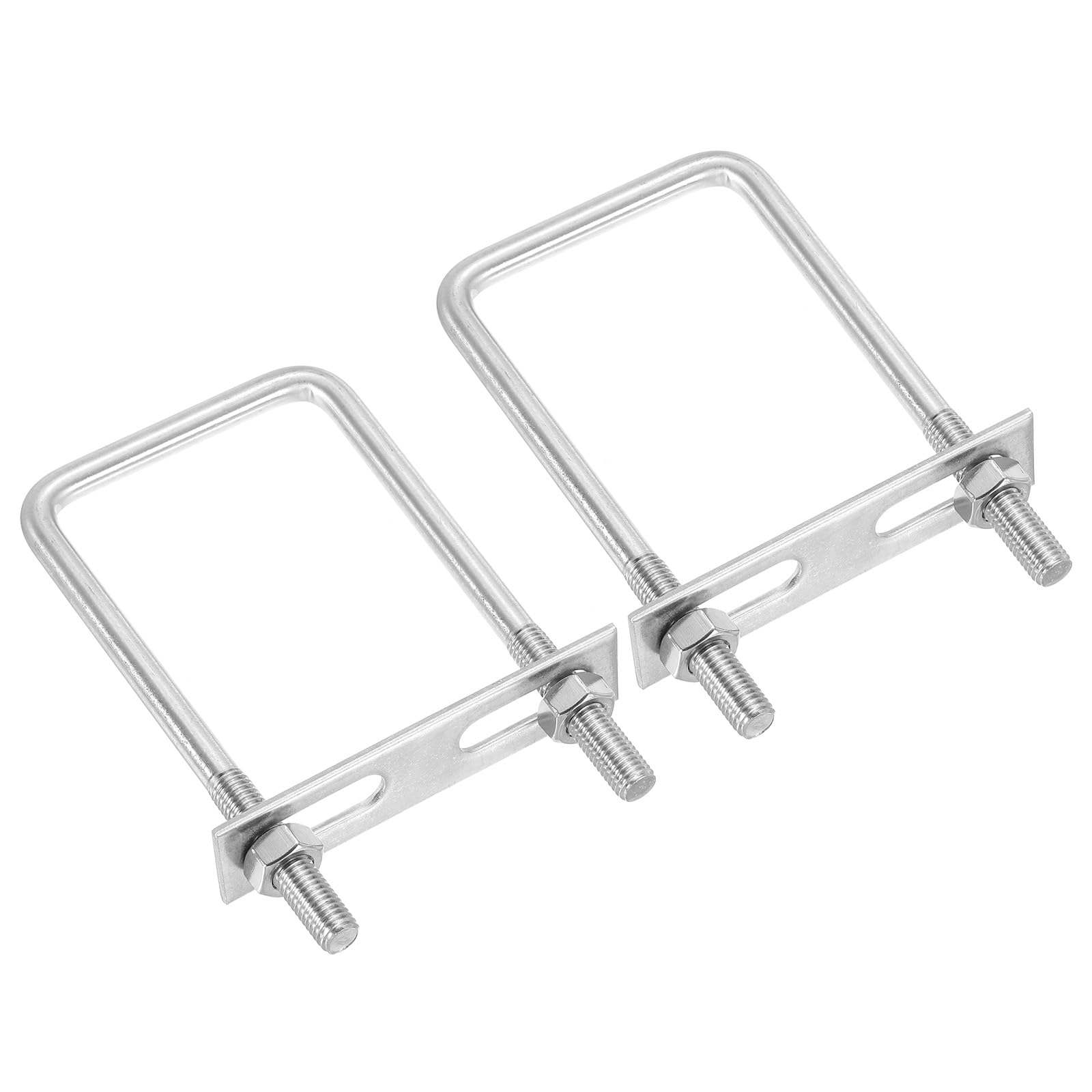 PATIKIL M10x70x150mm Square U-Bolts Kit