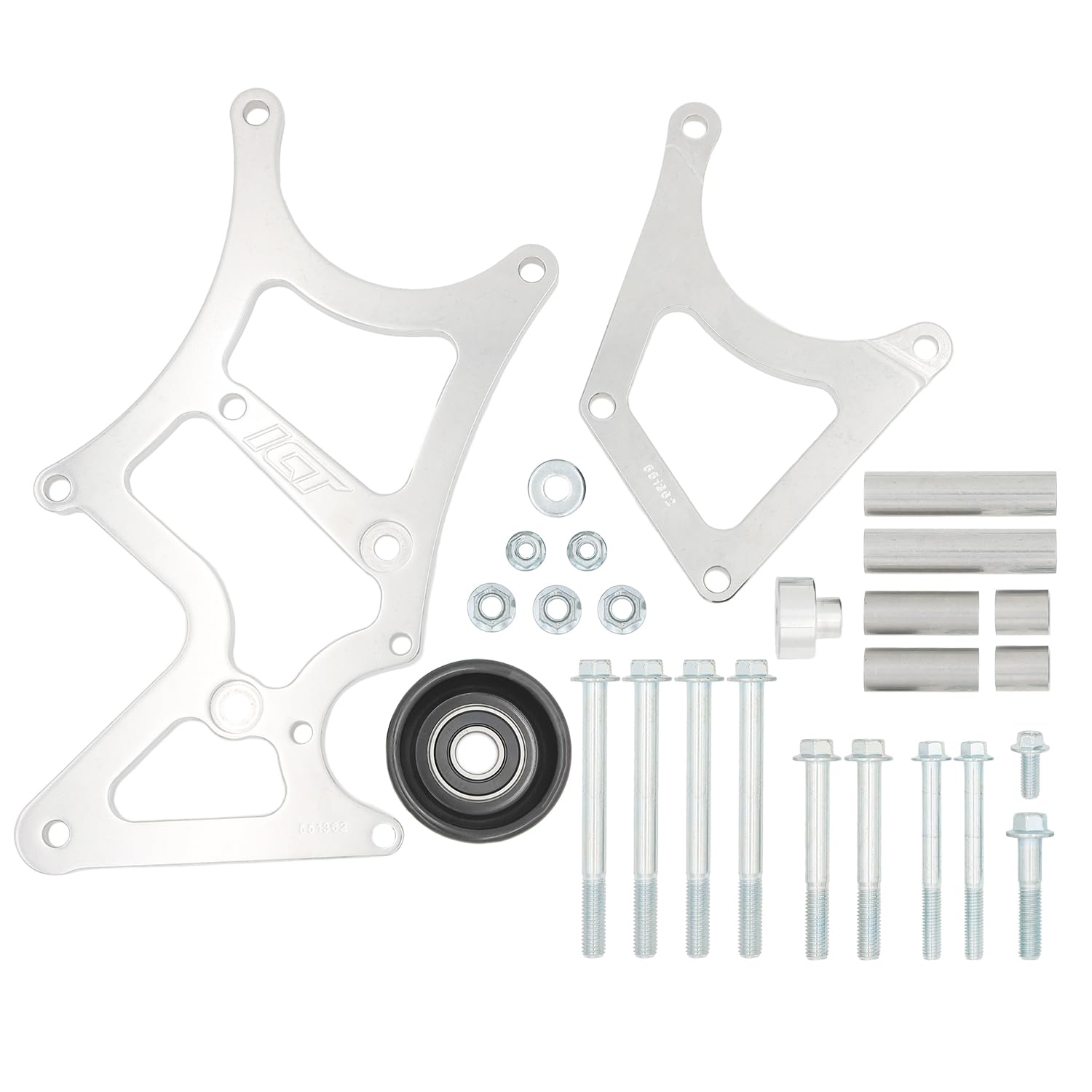 Amazon.com: ICT Billet High Mount LS Alternator & Power Steering