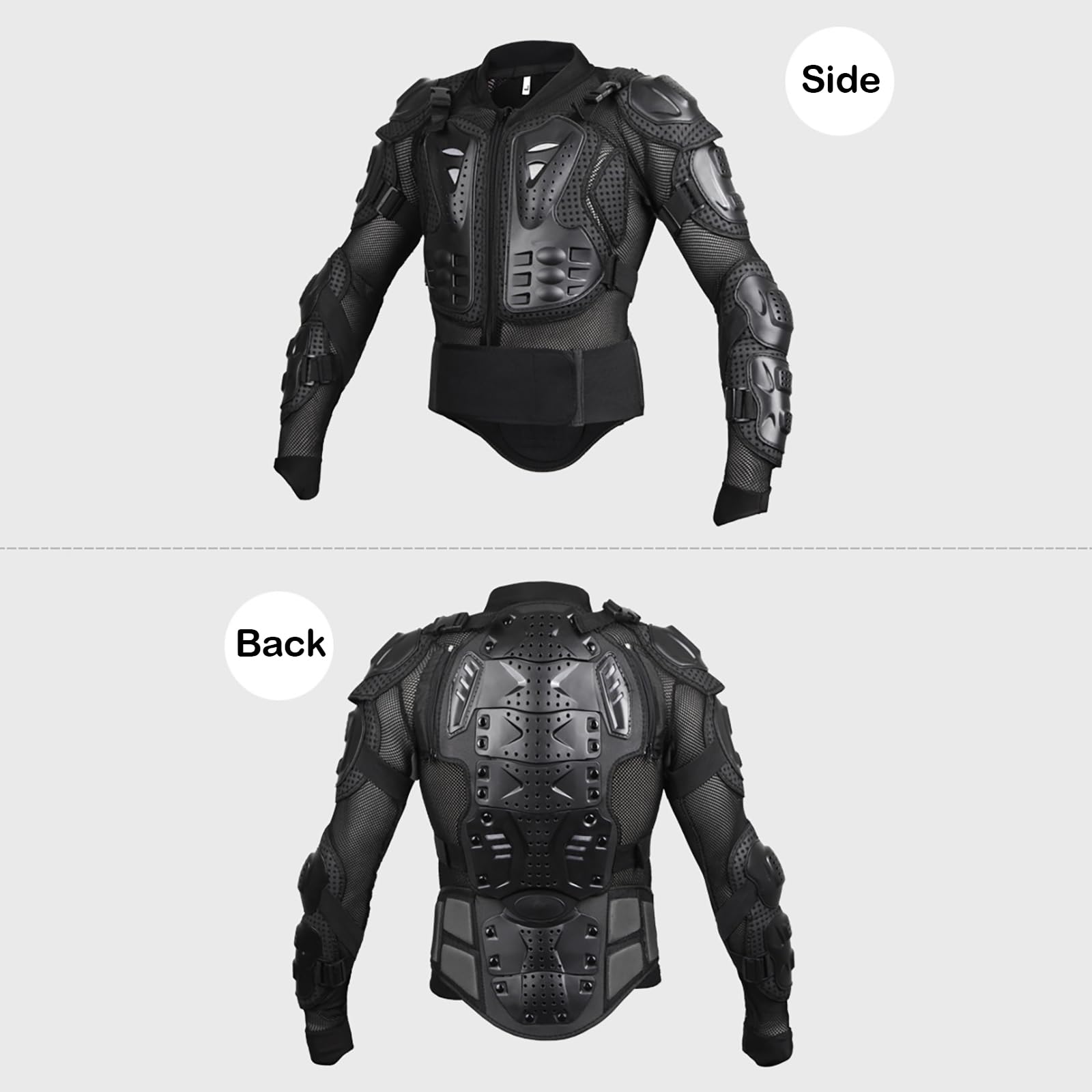 M&Catree Motorradjacke Körperpanzer Oberkörperschutz für Motorcross Motorradrennen Schutzausrüstung