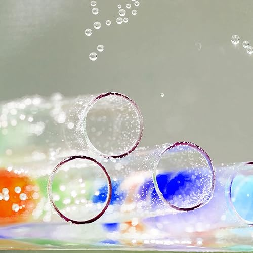 Miniatura 7 de uxcell Tubo de almacenamiento rígido transparente con tapas Caja de tubo de contenedor de almacenamiento pequeña transparente con cubierta Tubo de