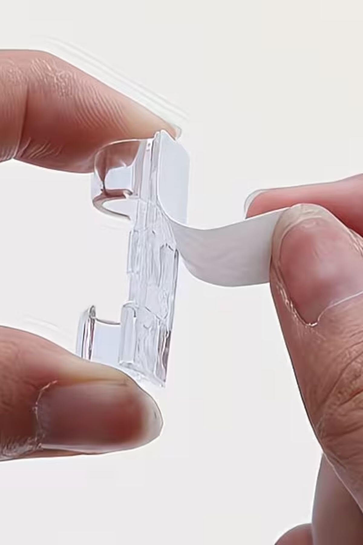 BUFFER 20 Adet Şeffaf Kablo Tutucu Klips, Kendinden Yapışkanlı Masaüstü Kablo Düzenleyici, 30x10x10mm