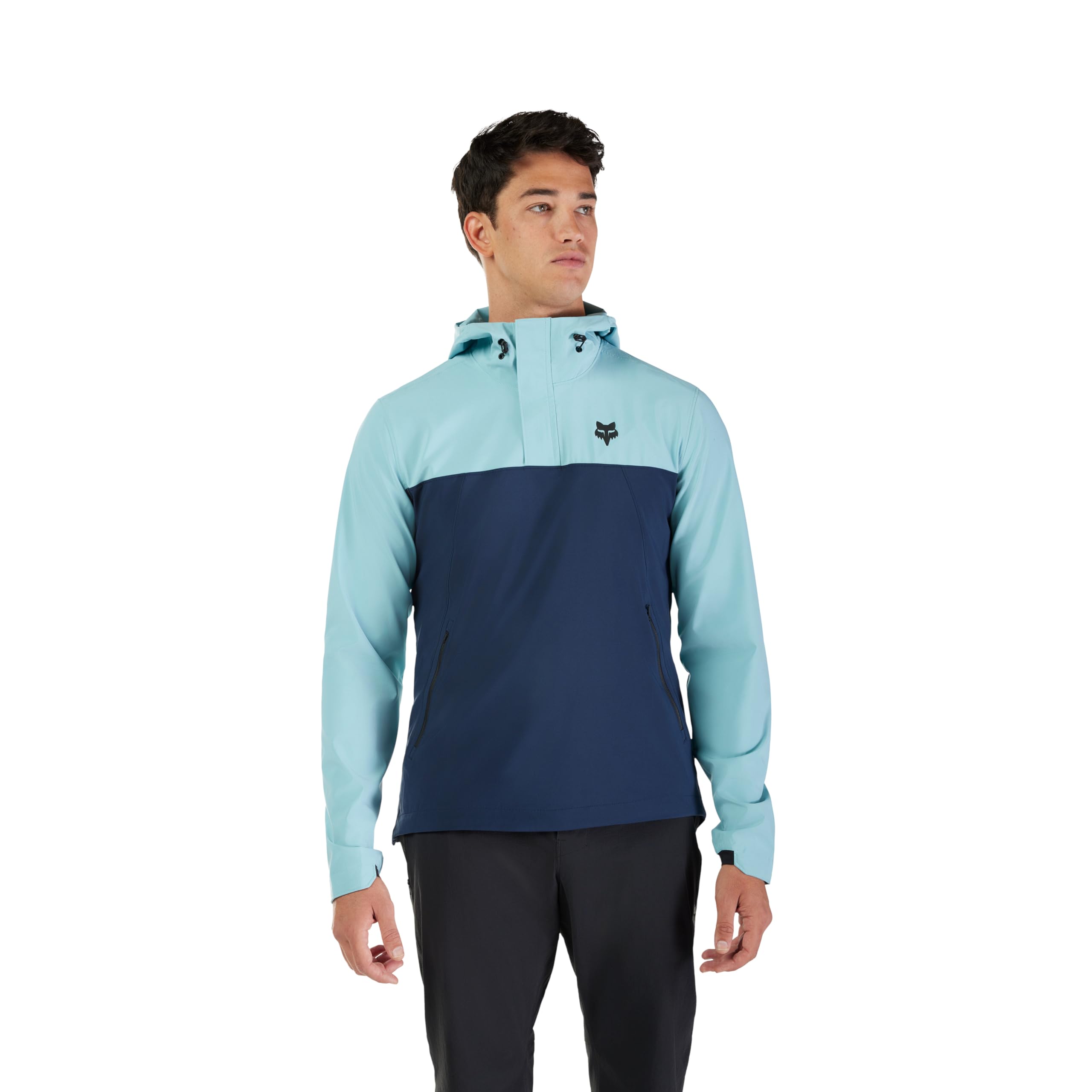 Fox Racing Men's Ranger Wind Pullover Jacket, Vintage Wash, S