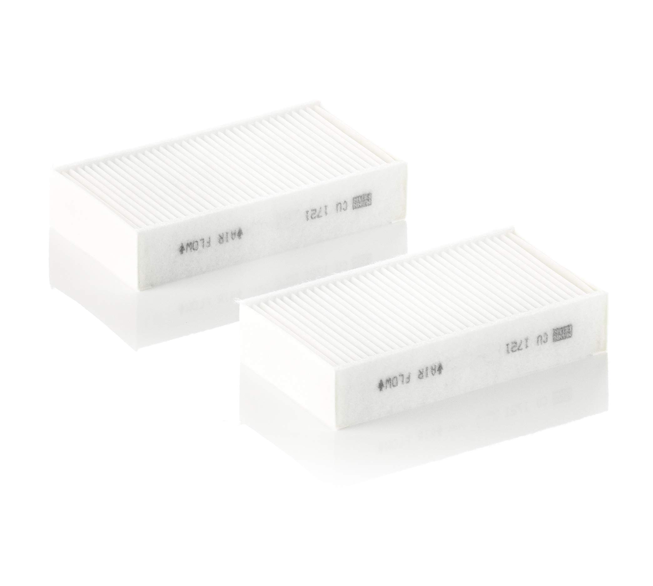 MANN-FILTER CU 1721-2 Innenraumfilter - für PKW