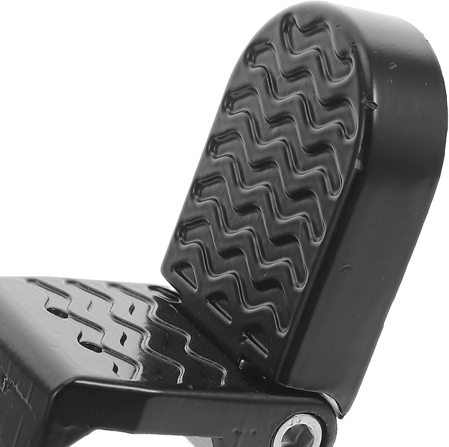 Folding Rear Foot Pegs Non-slip Surface Aluminum Alloy 2 Pairs Stable Structure, Foldable Design for Enhanced Portability and Rider Safety for Electric Bike and Mountain Bike