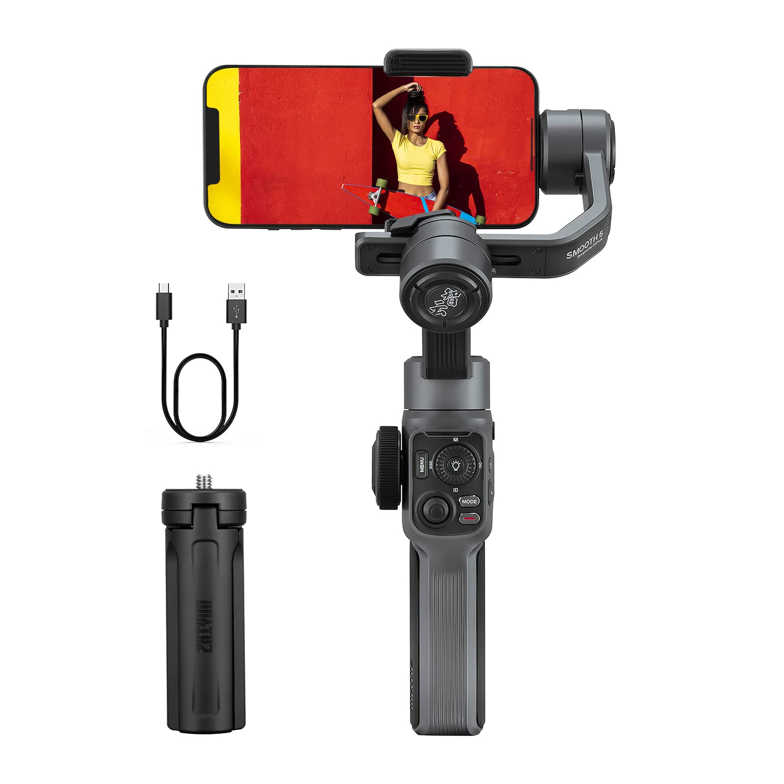 Amazon.co.jp: ZHIYUN スムーズ5ジンバルスタビライザー