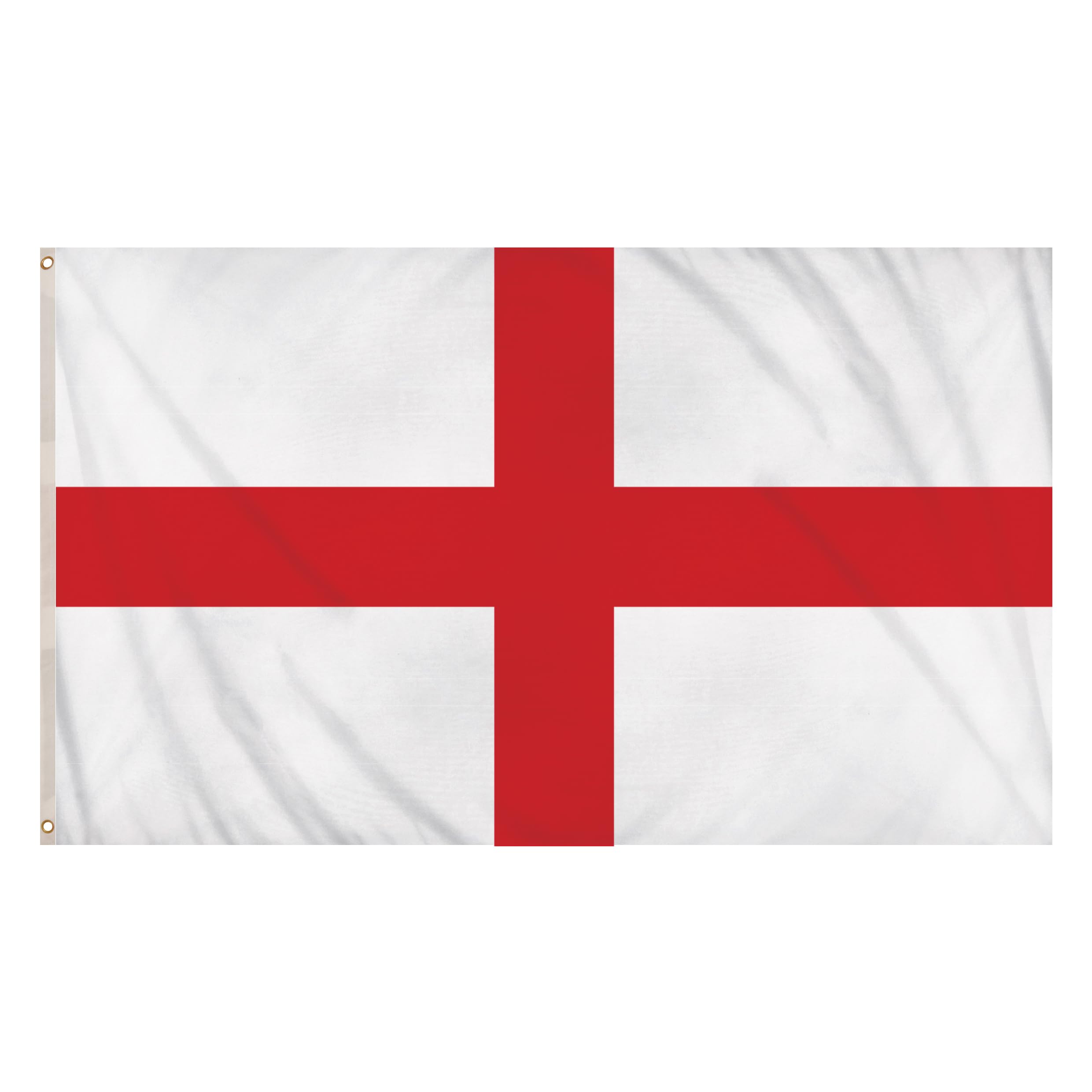 Henbrandt 3x Large St George's Cross Flag Premium Quality England Flag - 5FT x 3FT Double Stitched Polyester Banner with Metal Eyelets for Sports & National Events