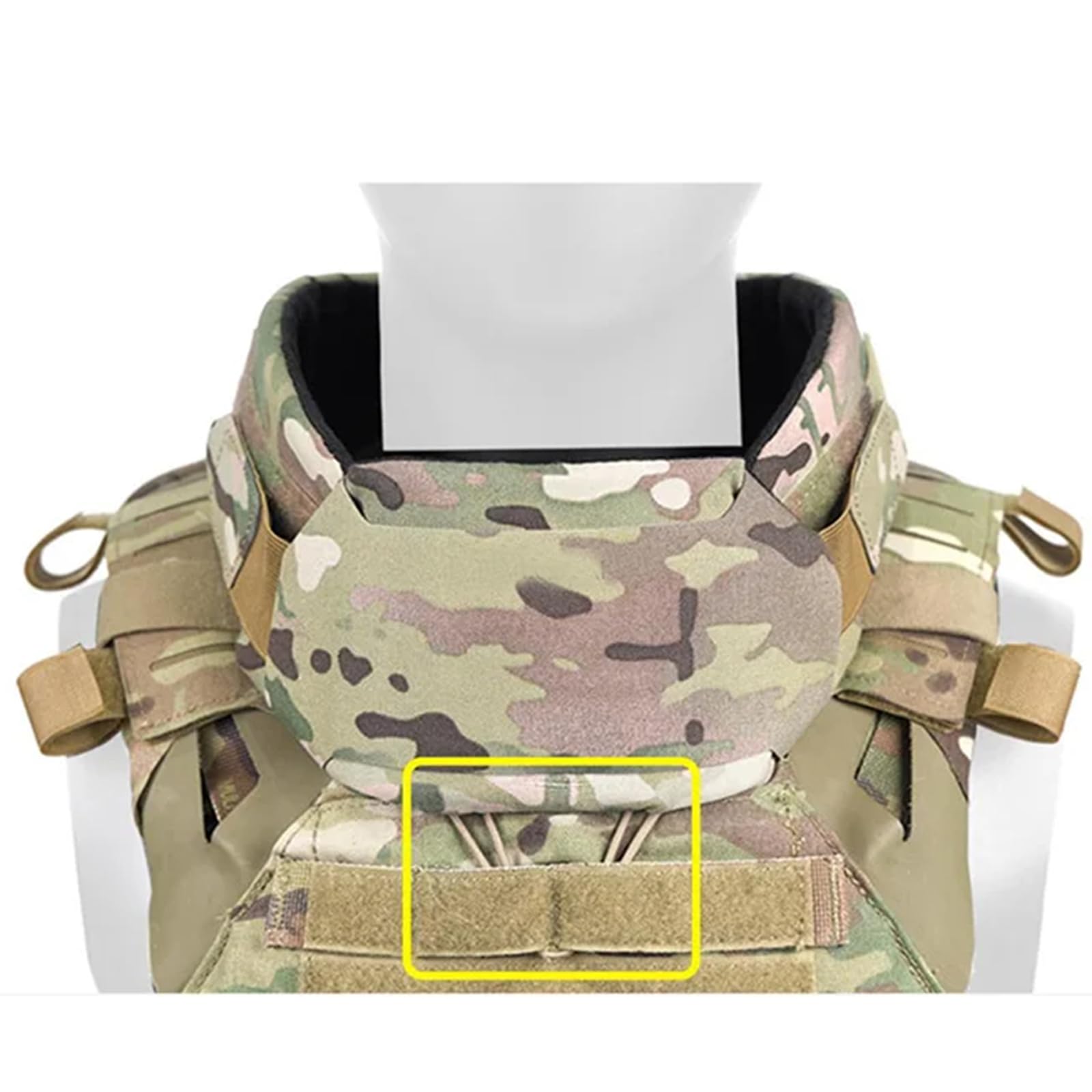 Protezione tattica per il collo, gilet tattico universale per la protezione del collo, accessori da caccia per airsoft.