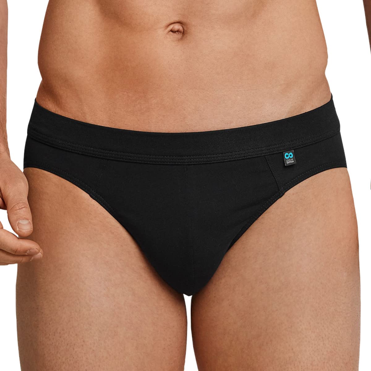 Schiesser - Long Life Cotton - Rio-Slip - 145134-3er Spar-Pack (6 Schwarz)