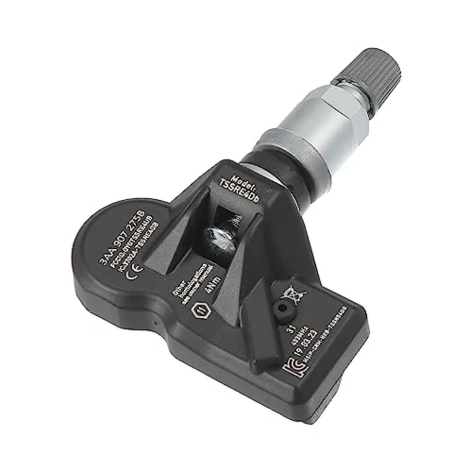 4 pièces Système de surveillance la pression des pneus, 433MHZ, pour Volkswagen CC pour Tiguan 2012 – 2016 Moniteur de pression des pneus
