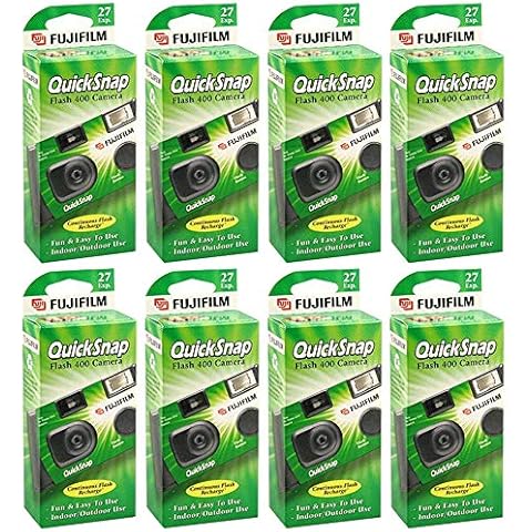 Fujifilm Quicksnap Flash 400 Camera Pack of 8 Cover