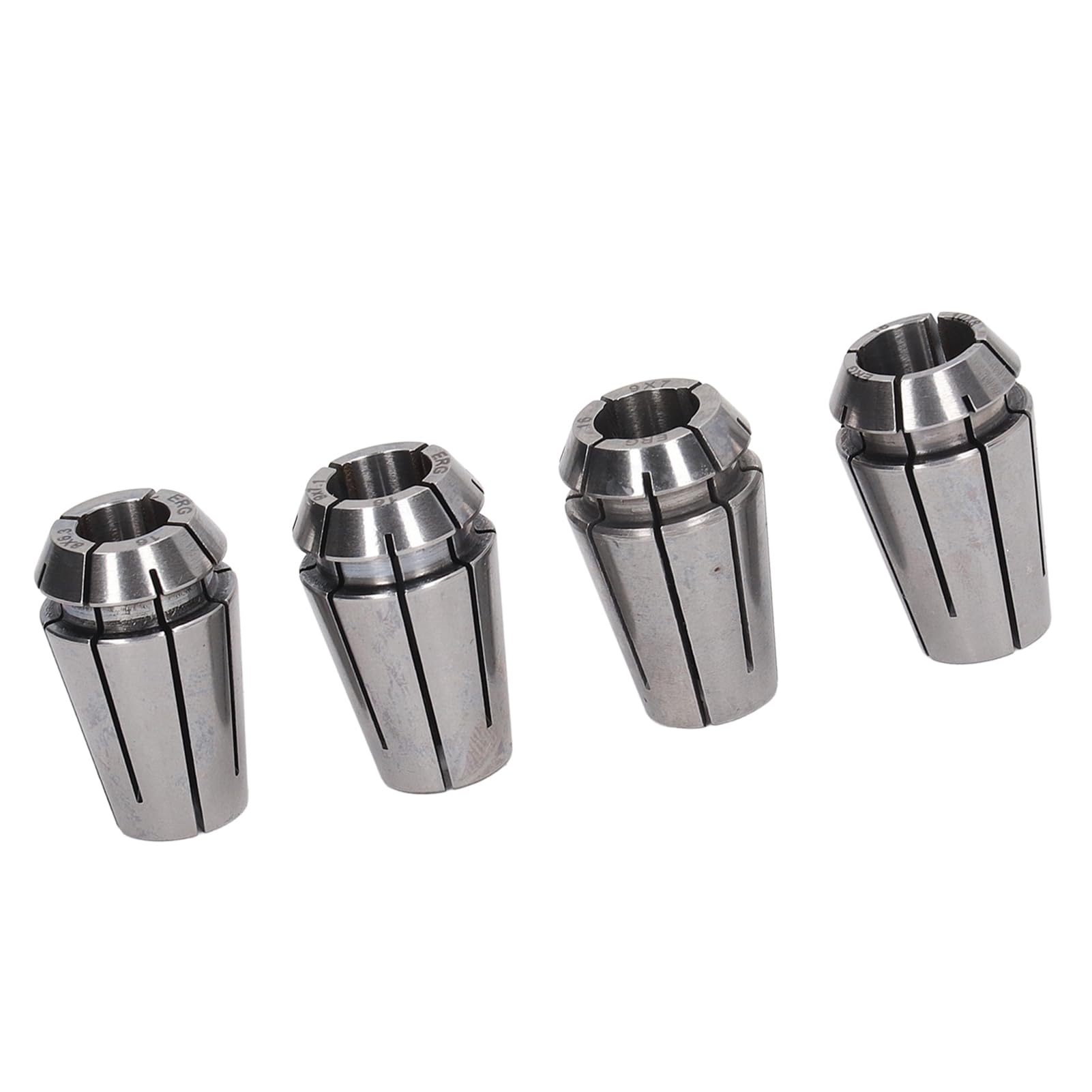 Pinza per Tornio Set in Acciaio per Molle ERG16 Pinza per Tornio 4 Pezzi Ad Alta Precisione per Alesatura Fresatura Alesatura su e Fresatrice