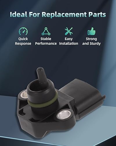 Miniatura 2 de SCITOO Sensor de presión absoluta del colector 39300-38110, 2 piezas, apto para 2000-2011 para Hyundai Accent 2001-2003 2006-2012 para Hyundai