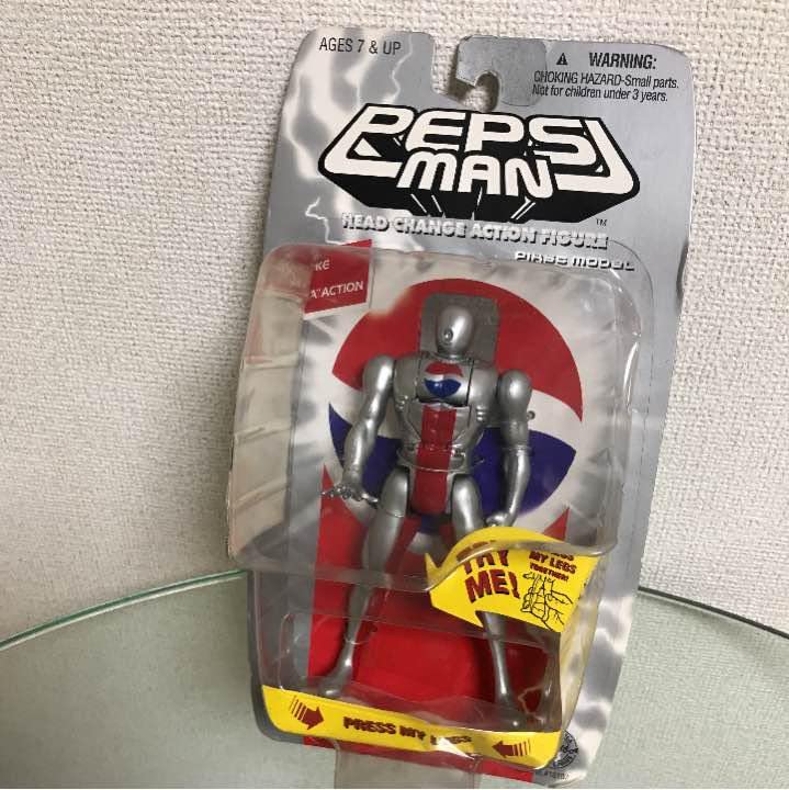 Amazon.co.jp: ペプシマンファースト ヘッドチェンジアクション