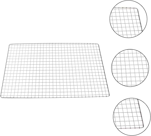 Miniatura 3 de Yardwe Hojas de barbacoa parrilla de acero inoxidable bandejas para hornear barbacoa al aire libre barbacoa barbacoa parrilla rejilla rejilla malla