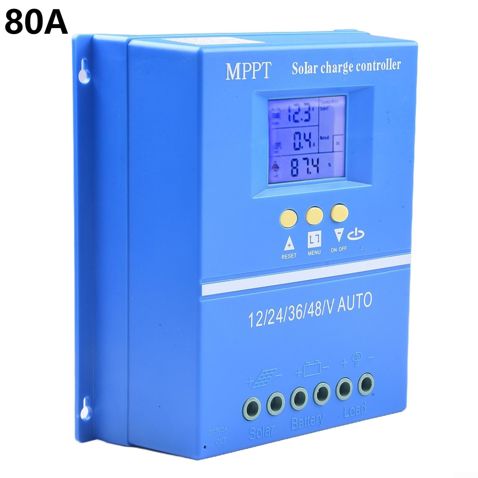 Regulador para carga para Solar MPPT 100A Auto Voltaje Regulador(80A)