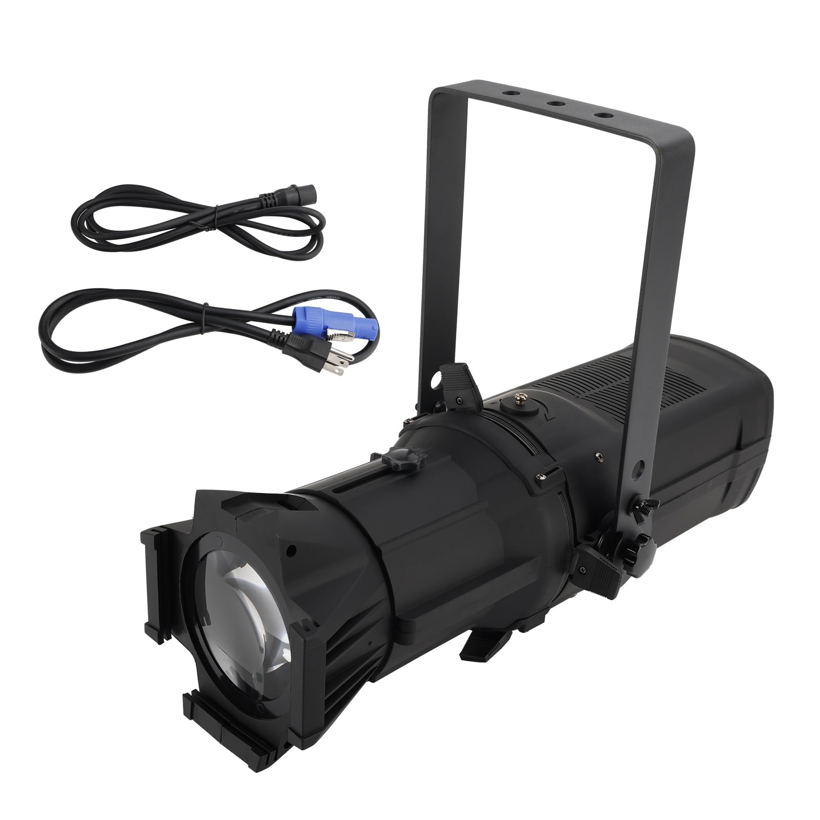 Topteng 250W Profile Spotlight 4In1 RGBW 17° Beam Angle LED COB Light For Event Lighting Disco Party DJ Moving Head Stage Lights for Church, Night Clubs, Entertainment Halls, Disco, Hotels, Shops